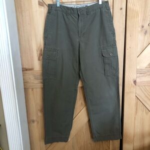 Men's Military Green Cargo Pants 34X30
